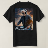 プリントタイトル付きのDJ Tシャツを作成するには、こち Tシャツ (デザイン裏面)