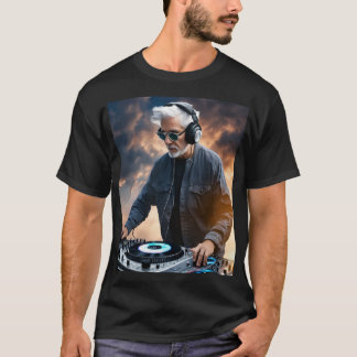 プリントタイトル付きのDJ Tシャツを作成するには、こち Tシャツ