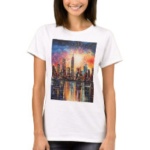 プリントニューカラフルヨ絵を描ークエレガント,