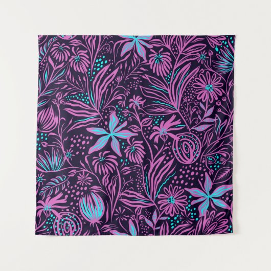 プリントパターンシートスケッチ タペストリー (正面)