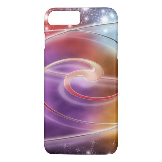 プリントパターン背景デザインカラフルディ Case-Mate iPhoneケース (裏面)