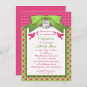 プリントボウファースト聖体確認招待状 招待状 (正面/裏面)