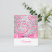 プリントボウ – ウィンターワンダーランドバルミツワーRSVP 出欠カード (スタンド正面)