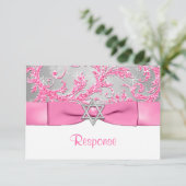 プリントボウ – Winter WonderlandバルミツワーRSVP 2 出欠カード (スタンド正面)