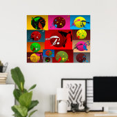 プリントポスターcapeiraゲームサンセット ポスター (ホームオフィス)