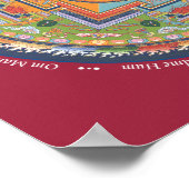 プリントマンダラ・オブ・チェレンツィヒ – マントラ ポスター (角)