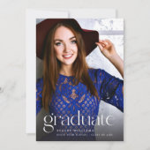 プリントモダン写真の卒業発表VR 招待状 (正面)
