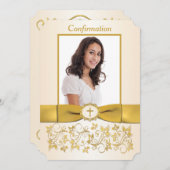 プリントリボンチケット形状確認写真 招待状 (正面/裏面)