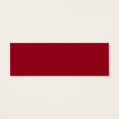 プリントリボンレッド、金ゴールドフローラメッセージカード2 (裏面)