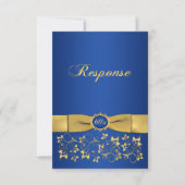 プリントリボン ファンシーシェイプ 60周年 お返事ください 招待状 (正面)