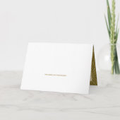 プリントリボン フラワー 50周年 結婚式招待状 招待状 (裏面)