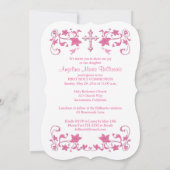 プリントリボン 第1回聖体拝領 招待状 (裏面)