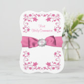 プリントリボン 第1回聖体拝領 招待状 (スタンド正面)