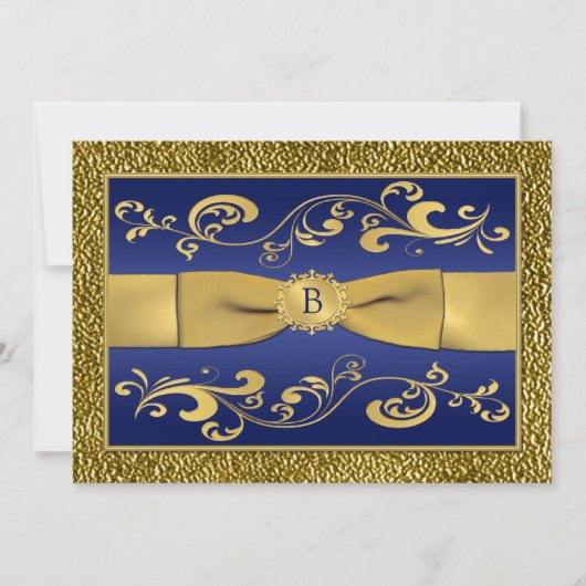 プリントリボン 40周年記念 招待状 (正面)