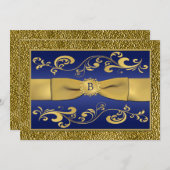 プリントリボン 40周年記念 招待状 (正面/裏面)