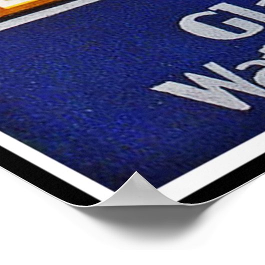 プリントレトロヴィンテージイメージトラベルウォータートンレイクス ポスター (角)