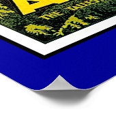 プリントレトロヴィンテージイメージトラベルオーストラリア ポスター (角)