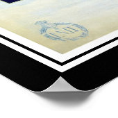 プリントレトロヴィンテージイメージトラベルコルティナダンペッツォ ポスター (角)