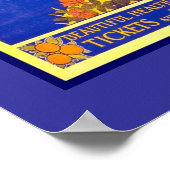 プリントレトロヴィンテージイメージトラベルジャマイカ ポスター (角)