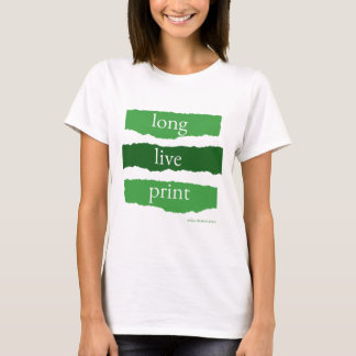 プリント万歳 - 緑 Tシャツ