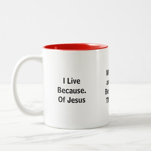 プリント付き11 oz コーヒーカップ (左)