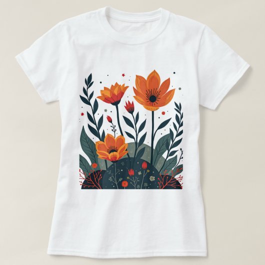 プリント前向きTシャツ Tシャツ (デザイン正面)