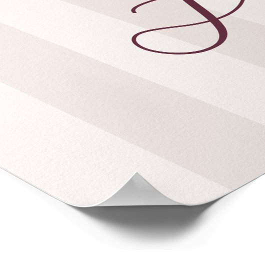 プリント可能なボンジュールベベベビーブシャワーウェルカムサイン ポスター (角)