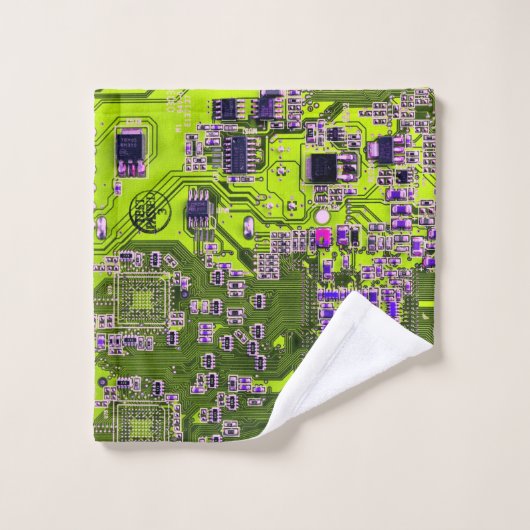 プリント回路アセンブリPCBイエロー回路基板 ウォッシュタオル (ウォッシュタオル)