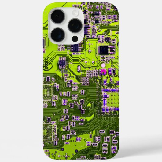 プリント回路アセンブリPCBイエロー回路基板 Case-Mate iPhoneケース (裏面)
