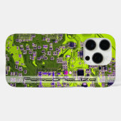 プリント回路アセンブリPCBイエロー回路基板 Case-Mate iPhoneケース (裏面 (横))