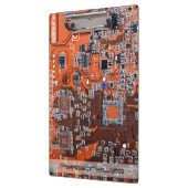 プリント回路アセンブリPCBオレンジ回路基板 クリップボード (左)