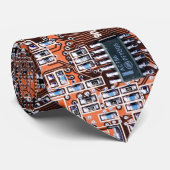 プリント回路アセンブリPCBオレンジ回路基板 ネクタイ (ロール)