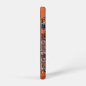 プリント回路アセンブリPCBオレンジ回路基板 SAMSUNG GALAXYケース (右側面)