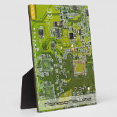 プリント回路アセンブリPCBグリーン回路基板2 フォトプラーク (側面)