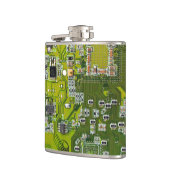 プリント回路アセンブリPCBグリーン回路基板2 フラスク (左)