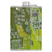 プリント回路アセンブリPCBグリーン回路基板2 フラスク (裏面)