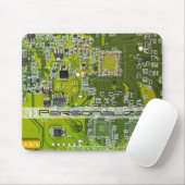 プリント回路アセンブリPCBグリーン回路基板2 マウスパッド (マウス)