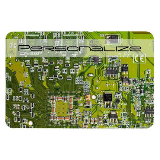 プリント回路アセンブリPCBグリーン回路基板2 マグネット (横)