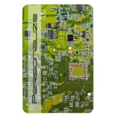 プリント回路アセンブリPCBグリーン回路基板2 マグネット (縦)