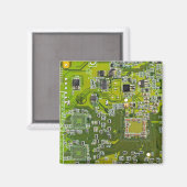 プリント回路アセンブリPCBグリーン回路基板2 マグネット (正面/裏面)
