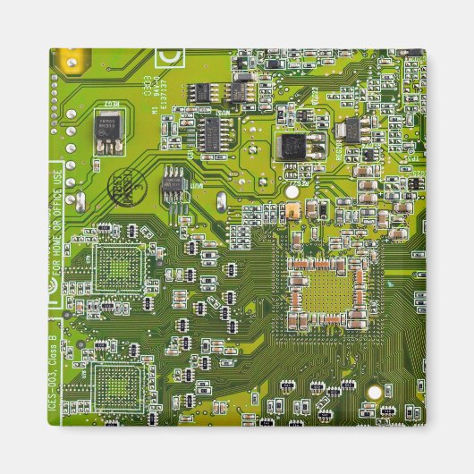 プリント回路アセンブリPCBグリーン回路基板2 マグネット (正面)