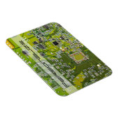 プリント回路アセンブリPCBグリーン回路基板2 マグネット (右側)