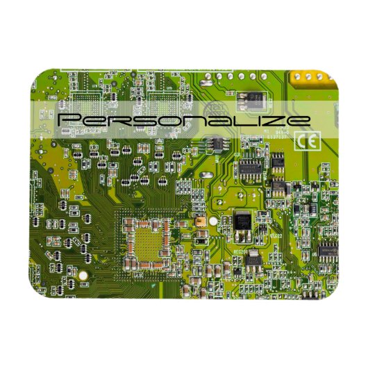 プリント回路アセンブリPCBグリーン回路基板2 マグネット (横)