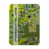 プリント回路アセンブリPCBグリーン回路基板2 マグネット (縦)