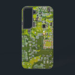 プリント回路アセンブリPCBグリーン回路基板2 SAMSUNG GALAXY S22ケース<br><div class="desc">PCB回路基板のギフトギークまたはおたくのためのギフト。私たち全員のコンピュータおたくまたはギークのための1つ。このプリント回路アセンブリPCB電子回路基板でおたくをギークする。これは、プリント回路アセンブリPCBまたは電子回路基板のクローズアップ写真である。</div>