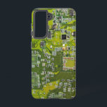 プリント回路アセンブリPCBグリーン回路基板2 SAMSUNG GALAXY S21ケース<br><div class="desc">PCB回路基板のギフトギークまたはおたくのためのギフト。私たち全員のコンピュータおたくまたはギークのための1つ。このプリント回路アセンブリPCB電子回路基板でおたくをギークする。これは、プリント回路アセンブリPCBまたは電子回路基板のクローズアップ写真である。</div>