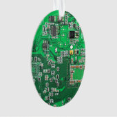 プリント回路アセンブリPCBグリーン回路基板 オーナメント (正面)