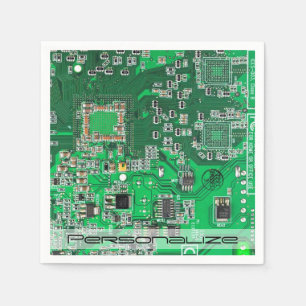 プリント回路アセンブリPCBグリーン回路基板 スタンダードカクテルナプキン