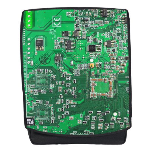 プリント回路アセンブリPCBグリーン回路基板 バックパック (正面)