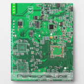 プリント回路アセンブリPCBグリーン回路基板 フォトプラーク (正面)